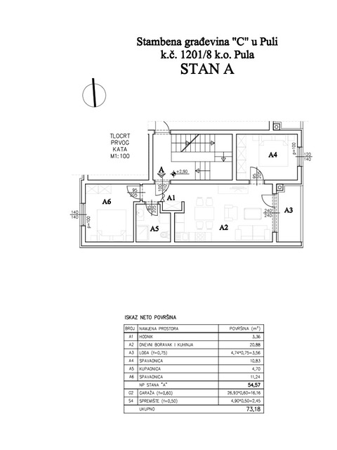 Šijana Gate Residence - Wohnung A