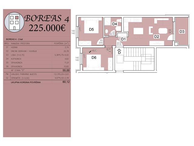 Šijana Gate Residence - BOREAS 4