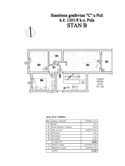 Šijana Gate Residence - Wohnung B