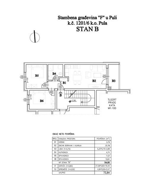 Šijana Gate Residence - Wohnung B
