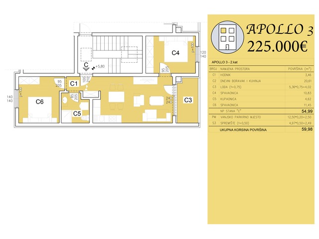 Šijana Gate Residence - APOLLO 3