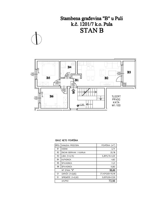 Šijana Gate Residence - Wohnung B