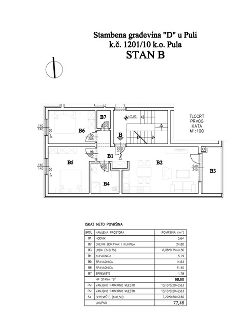 Šijana Gate Residence - Wohnung B