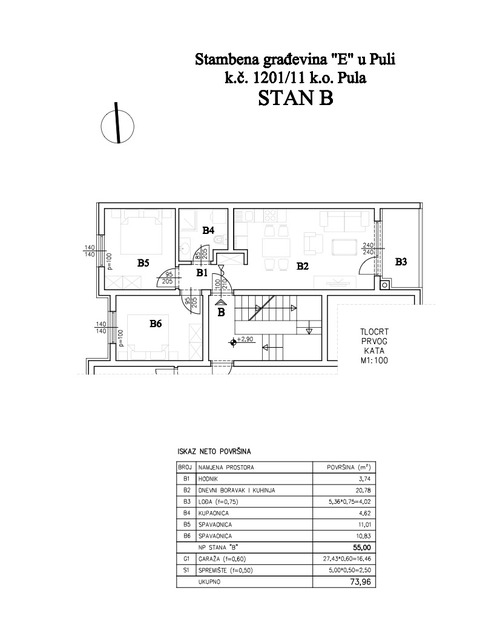 Šijana Gate Residence - Wohnung B