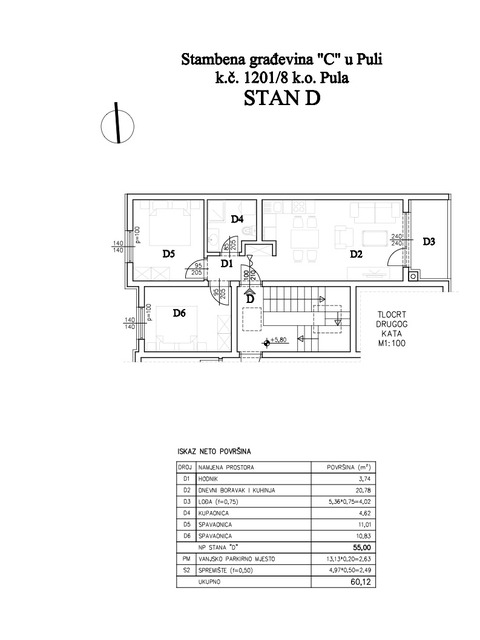 Šijana Gate Residence - Wohnung D