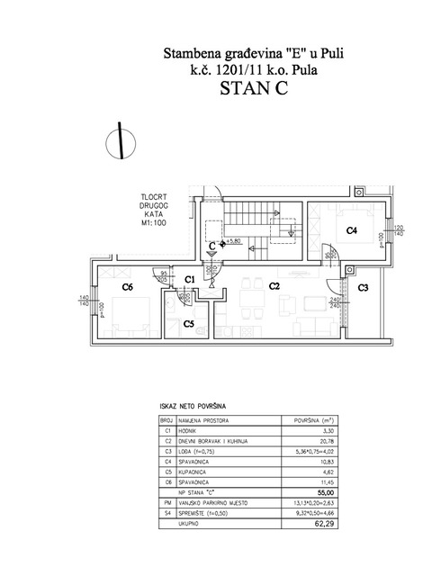 Šijana Gate Residence - Wohnung C