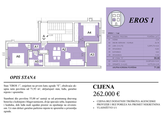 Šijana Gate Residence - EROS 1